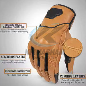 High Performance Gear With Enhanced <b>Grip</b> <b>Control</b> For Riders Motorbike Gloves Modern Protective Wear Motorbike Gloves - Product Image 3