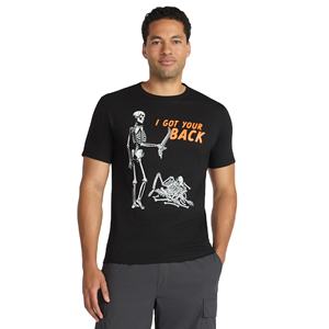 เสื้อยืดลำลองทรงสลิมฟิตสำหรับผู้ชายพิมพ์ลายเสื้อยืดมีสไตล์คอกลมขนาดพิเศษออกแบบได้ตามต้องการ - Product Image 4