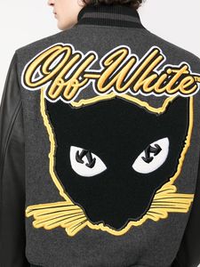 Blouson universitaire unisexe personnalisé en streetwear avec broderie, manches en cuir, en laine, style Letterman, patchwork, manteau Hip Hop 2026 - Product Image 4