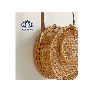 Bolso de Ratán Natural MÁS VENDIDO |   Bolso de mano ecológico tejido a mano con asa superior - Product Image 1