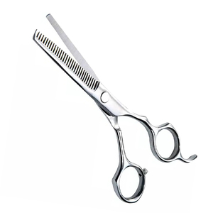 Stainless Steel Sharp Thinning Scissors Professional Hair Styling Tool Long Handle for Hair Cutting <b>Blending</b> Texture Control - Product Image 1