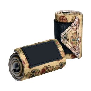 Muñequeras Elásticas de Algodón Profesionales Grises para Gimnasio, Soporte para Entrenamiento, Estabilizador de Fuerza, Correa Ajustable - Product Image 5