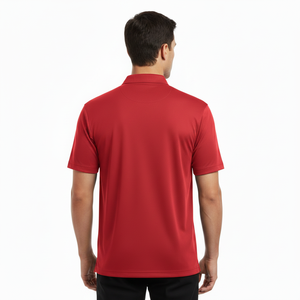 เสื้อโปโลชาย ระบายอากาศได้ 100% มีปก สีพื้นเรียบ ผลิตตามสั่ง เสื้อกอล์ฟ ราคาขายส่ง เสื้อแบดมินตัน - Product Image 2