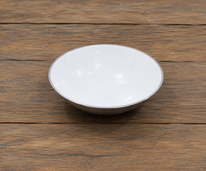 Bol à noix en émail blanc |   Plat de service décoratif en aluminium pour fruits secs, collations, bonbons, cuisine, table à manger, décoration intérieure, cadeau, présentation - Product Image 1