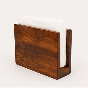 Premium Solid Wood Napkin Holder For <b>Dining</b> <b>Table</b> Handcrafted Eco-Friendly Upright Tissue Paper Stand For Restaurant Hotel Decor - Product Image 5