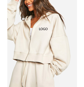 Sudadera con capucha de hombros caídos de peso pesado personalizada, ropa deportiva de estilo urbano, disponible al por mayor, transpirable para correr y hacer jogging - Product Image 1