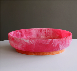 <b>Epoxy</b> Resin Bowl Dining <b>Table</b> Eco-Friendly Custom Excellent Designer Dinner Latest Pieces Resin Bowl - Product Image 6