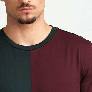 T-shirts tendance pour hommes, été, décontractés, manches courtes, polyester/coton, coton/fibre de bambou, respirants, écologiques, séchage rapide, personnalisables - Product Image 2