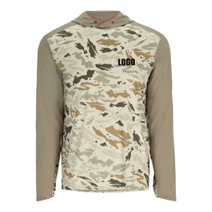 Sudadera para Hombre, Talla Grande, Manga Larga, 100% Poliéster, Impermeable, Protección UV (UPF 50), Transpirable, Secado Rápido, Antibacteriana - Product Image 5