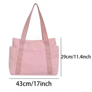 Sac de sport de voyage grande capacité de qualité supérieure avec doublure en nylon et compartiments organisés pour l'entraînement en salle et les courts trajets - Product Image 2