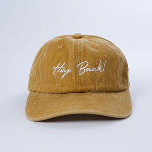 Nouveau design Hay Baak! Casquette de baseball en velours côtelé brodé unisexe réglable à 6 panneaux, style décontracté - Product Image 1