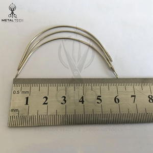 Nouvelles aiguilles à tisser les cheveux courbées, aiguilles à coudre professionnelles en acier inoxydable de type C pour extensions de cheveux, kit d'outils de salon - Product Image 5