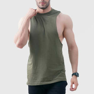 เสื้อกล้ามออกกำลังกาย Five B Vest แบบไม่มีแขน คอทรงโอ ผ้าฝ้าย/โพลีเอสเตอร์ เสื้อกล้ามผู้ชายแบบสตริงเกอร์ เสื้อกล้ามออกกำลังกายแบบไม่มีแขน คอทรงโอ - Product Image 4