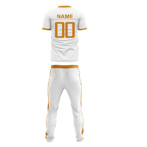Uniforme de Cricket Profesional Personalizado de Alta Calidad y Peso Ligero con Mangas Cortas para 2026 - Product Image 3