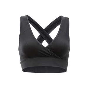 Women Wirefree Sports Bra Comfortable Breathable Yoga Fitness Workout Gym Activewear <b>Crop</b> <b>Top</b> for Training - Product Image 2