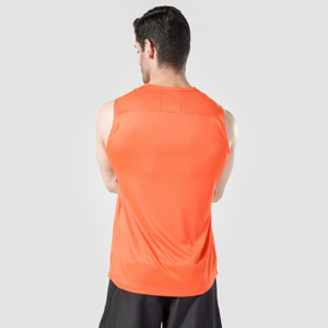 Débardeur en polyester 100% respirant, tricoté, personnalisable OEM pour hommes - Fitness et vêtements décontractés - Product Image 5