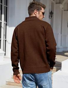 Suéter de Punto de Diseño Personalizado, Cálido para Invierno, Suave, Mezcla de Acrílico y Algodón, Manga Larga, Cómodo y a la Moda - Product Image 2