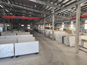 Việt Nam Nhà máy bền không thấm nước chống xước nặng sử dụng chịu được thương mại projecc hạt lớn hạt thạch anh đá slab - Product Image 5