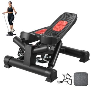 Mini Stepper Idraulico per Fitness, Attrezzatura per Esercizi a Casa con Bande di Resistenza, Allenamento Completo del Corpo, Macchina Ellittica Stile Cardio - Product Image 3