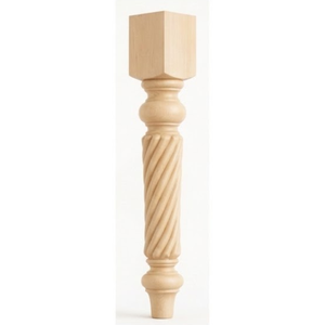 Patas de Mesa de Madera de Caucho Sólido de Primera Calidad, Soportes de Madera Resistentes para Islas de Cocina, Mesas de Comedor y Escritorios, Patas de Mesa Personalizadas - Product Image 1