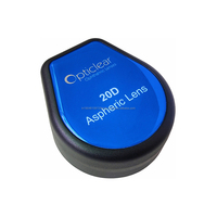 MARS INTERNATIONAL DIAGNOSTIC & SURGICAL LENSES MANUFACTURE OPTICLEAR 20D ASPHERIC LENS WITH PLASTIC