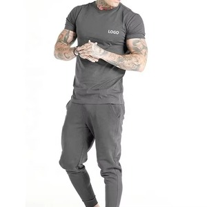 UNIQUE CLOTHING T-shirt de sport personnalisable pour homme, 100% coton tricoté, coupe classique, col rond, manches courtes, respirant, séchage rapide - Product Image 4