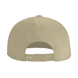 Casquette Snapback Personnalisée 6 Panneaux Unisexe en Sergé de Coton avec Broderie Logo Lettres Arc-en-ciel sur Panneau Avant, Style Urbain Décontracté - Product Image 6