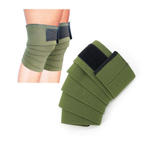 Sangles de levage réglables en nylon avec fermeture Velcro pour la musculation en salle de sport, unisexe, vert et noir - Product Image 5