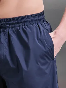 Shorts de Baño para Hombre, Color Azul Marino, Secado Rápido, Cintura con Cordón Ajustable, Shorts Casuales para Playa y Surf - Product Image 5