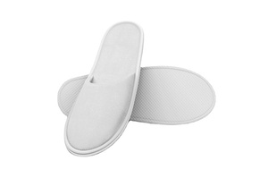 Meilleures ventes de pantoufles d'hôtel de qualité supérieure Vente en gros de pantoufles de spa jetables en coton pour les voyages à bas quantité minimale de commande au Bangladesh - Product Image 3