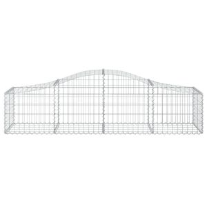 Canasta de Metal Gabion, Producto de Hierro Galvanizado Plateado - Product Image 3