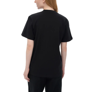 เสื้อยืดโอเวอร์ไซส์ผู้หญิง แขนสั้น ผลิตตามสั่ง ผ้าฝ้าย 100% ระบายอากาศได้ดี เป็นมิตรกับสิ่งแวดล้อม  รับสกรีนลายด้วยความร้อน - Product Image 3