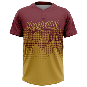<b>Baseball</b> Softball Uniform Two Button <b>Baseball</b> Softball Jersey Uniform Youth Adults Men Women Sportswear Manufacturer - Product Image 1
