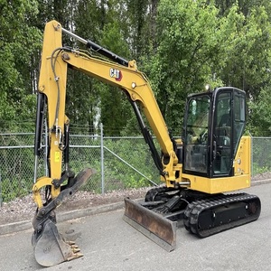 Miniexcavadora Compacta 306, Excavadora Hidráulica Amarilla para Construcción y Paisajismo - Product Image 5