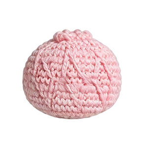 ลูกบอลกีฬาถักนิตติ้งสีส้ม สไตล์คลาสสิก - Product Image 3