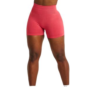 Short personnalisé taille haute pour femmes Short de yoga de haute qualité pour femmes Short de fitness pour femmes 2026 - Product Image 1