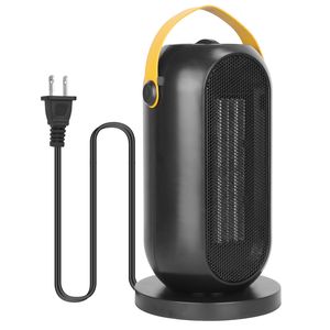 Calentador Eléctrico Portátil de Cerámica PTC de 1200W con Oscilación, Calentamiento en 3 Segundos, Protección Contra Sobrecalentamiento y Ventilador Frío - Product Image 1