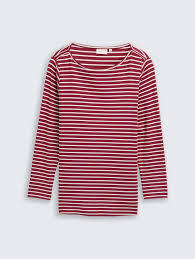 Womens casual plus size long sleeve t shirt striped <b>patchwork</b> anti pilling breathable <b>top</b> clothing wholesale - Product Image 2