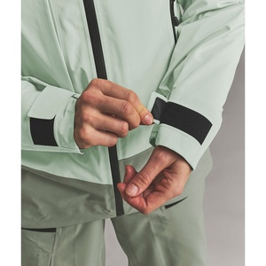 Chaqueta Impermeable para Mujer con Bloques de Color y Capucha, Chaqueta Transpirable para Lluvia, Chaqueta Cortavientos para Montaña - Product Image 2