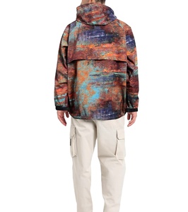 Sublimation Polyester Material Fashionable Sublimation Windbreaker Over Sized Sportswear Windproof Printed Apparel High Quality - Product Image 2