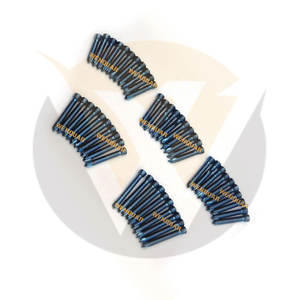 Vis autotaraudeuses à verrouillage bleu titane pour plaques LCP 5,0 mm – Outils de chirurgie osseuse Wenquar – Vente à bas prix - Product Image 1