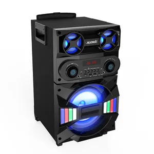 Hot Sale Party Speaker MDF Wood Enclosures Combine With Plastic Multimedia Portable Speaker