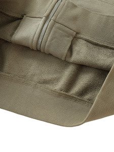 Sudadera con Capucha de Alta Calidad para Hombre, Invierno, Ecológica, de Algodón y Forro Polar, Cierre Completo, Corte Regular, Estilo Urbano, con Bolsillos - Product Image 5