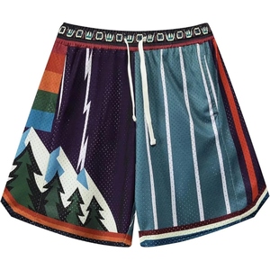 Shorts de basketball en mesh pour hommes, respirants, vêtements de sport et décontractés pour l'été - Product Image 1