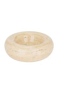 NUEVO PRODUCTO: Tazón de Mármol Travertino Beige, Plato Redondo Decorativo para Servir, Exhibir y Decorar el Hogar, LOS ÚLTIMOS PLATOS REDONDOS - Product Image 6