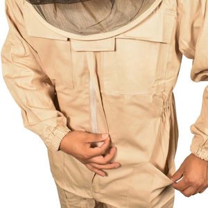 Beekeeping Suit Soft Durable Fabric Breathable Comfortable Fit Adjustable Design Beekeeping Suit Outdoor Use <b>Other</b> <b>Apparel</b> - Product Image 3