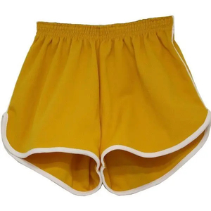 Shorts de Punto Negros para Mujer con Franja Lateral Blanca, Cintura con Cordón Ajustable, Estilo Casual, Diseño Transpirable, Nuevo Modelo 2026 - Product Image 6