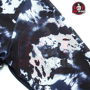 Sudadera con Capucha Casual de Alta Calidad con Estampado Tie Dye en Blanco y Negro, Modelo 2026, con Bolsillo y Logotipo Personalizado por Sublimación para Hombre - Product Image 4