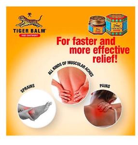 Baume du Tigre Rouge : Soulagement Efficace des Douleurs Corporelles, Articulaires, du Genou et Musculaires - Product Image 1