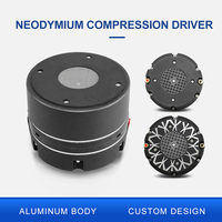 Haut-parleur tweeter à fixation par boulons avec driver de compression personnalisé, gorge de 2 pouces, bobine vocale de 89 mm, néodyme, 440 W MAX, 8 ohms, diaphragme en polymères